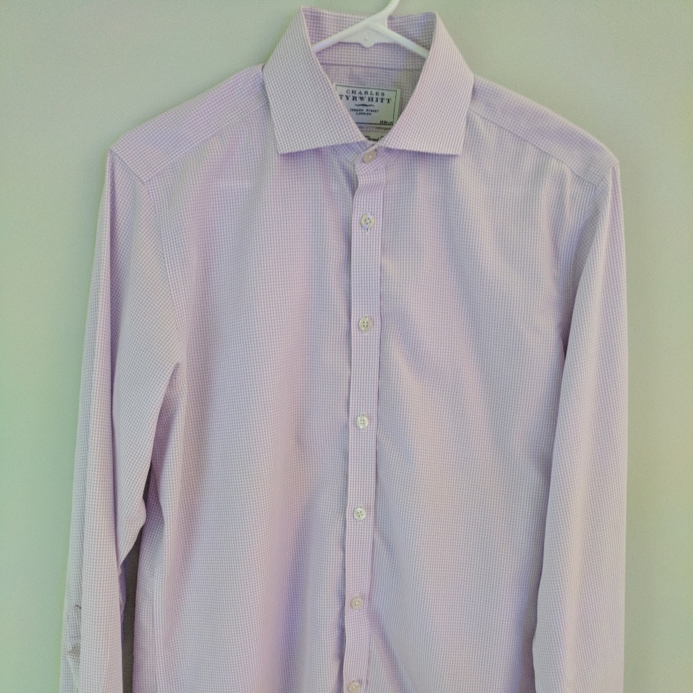 Charles Tyrwhit Non-Iron Dress 15.5/33 French Cuff